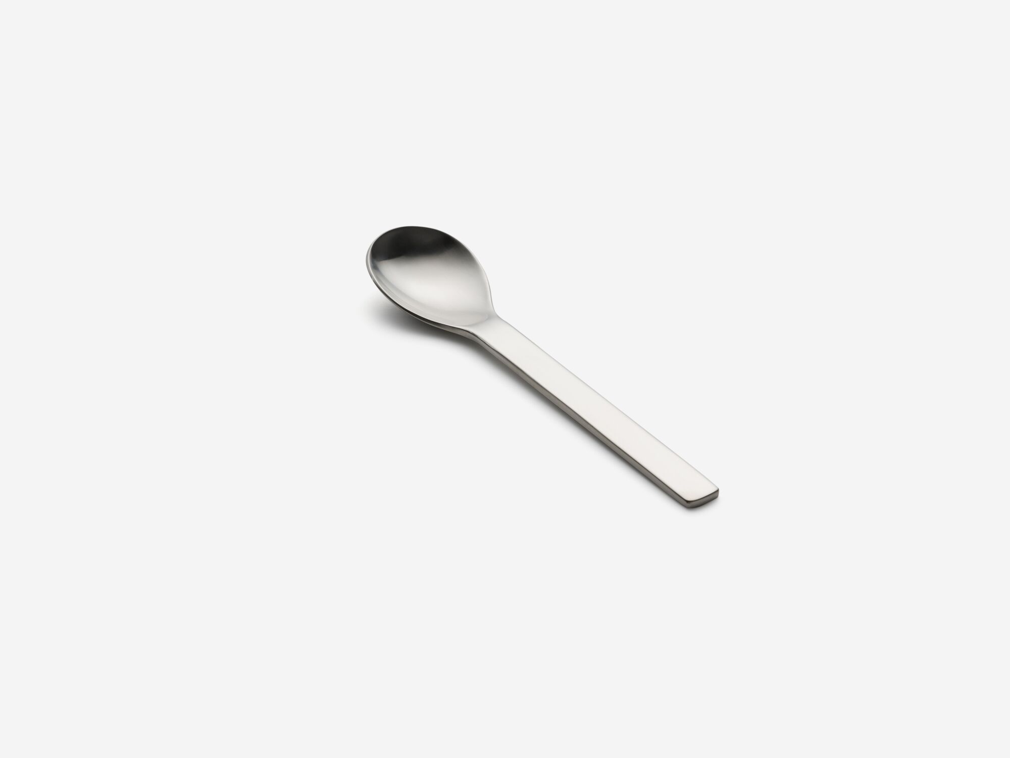 Large modern spoon top view